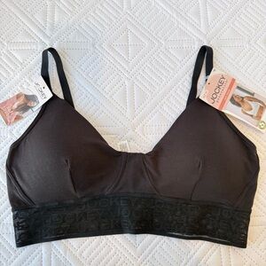 Jockey Women's  Black Bralette Size L